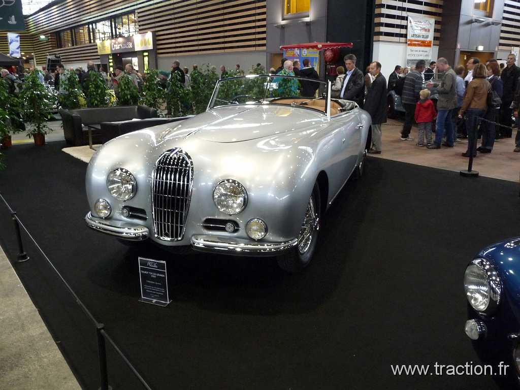 2011_epoquauto (55).jpg - 05/11/2011 - 69000 LYON - EPOQU'AUTO - 33ème Salon International Autos & Motos Anciennes - TALBOT T26 GS Graber - 1950